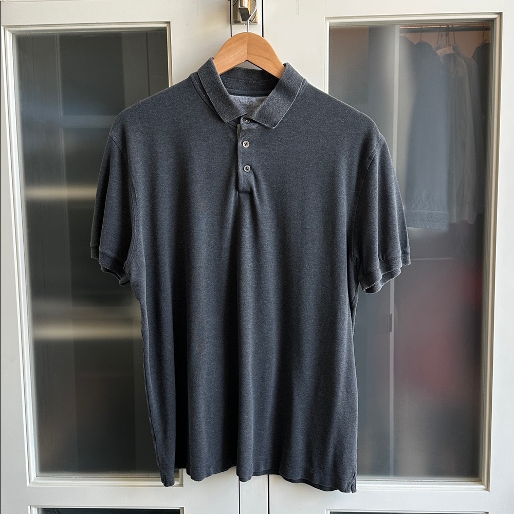 Men's Gray Polo Shirt